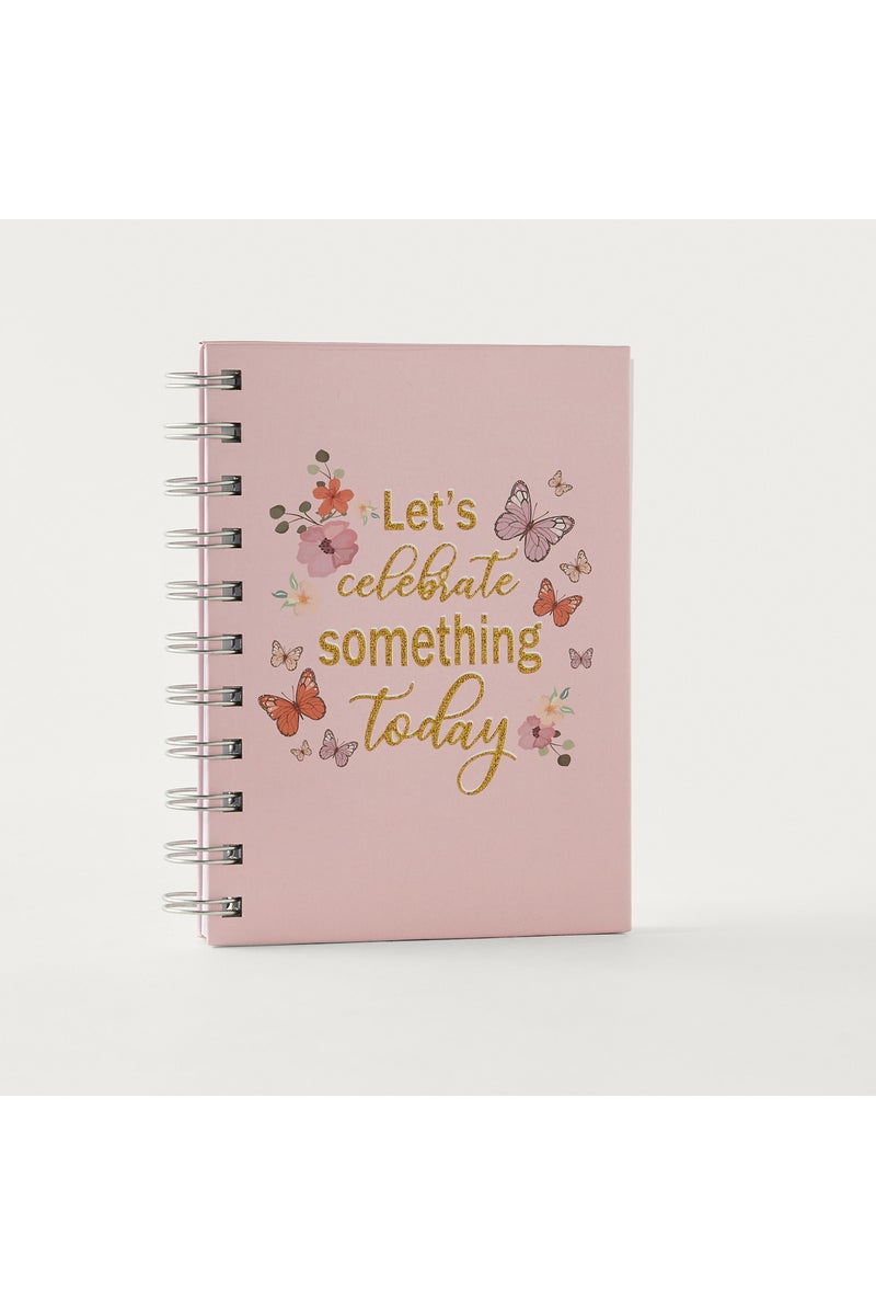 gloo Printed Spiral Bound Ruled A6 Notebook - Set of 2 - Image 2